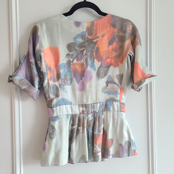 Armani poplin style blazer top - Picture 2 of 7